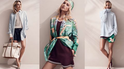 تشكيلة أتش آند أم ربيع 2015 من وحي شواطئ ميامي وبالم سبرينغز