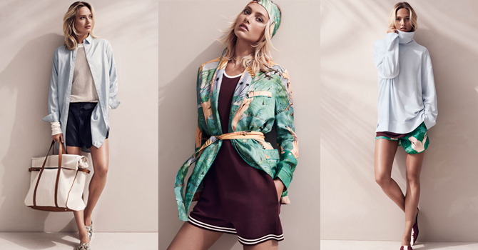 تشكيلة أتش آند أم ربيع 2015 من وحي شواطئ ميامي وبالم سبرينغز