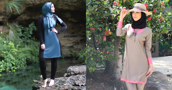 فاشينيستا دعمت أرتداء البوركيني عبر أنستقرام