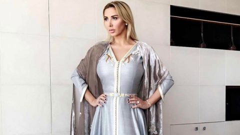 إطلالة مغربية راقية لجويل مردينيان في الدار البيضاء