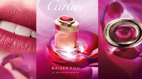 عطر كارتييه الجديد قُبلات مجنونة برائحة أحمر الشفاه