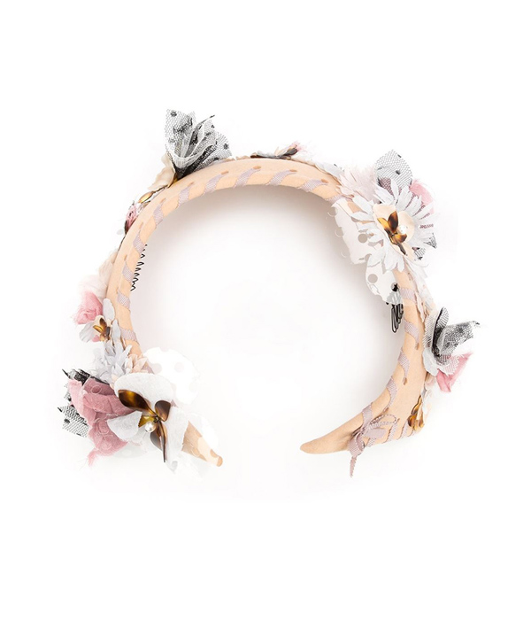 تاج مميز للعروس من Maison Michel flower