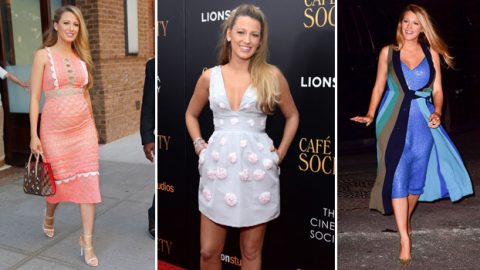 بليك ليفلي تضع قواعد جديدة لأزياء الحوامل