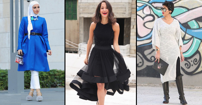 كيف كانت إطلالات مدونات الموضة بالعام الجديد؟