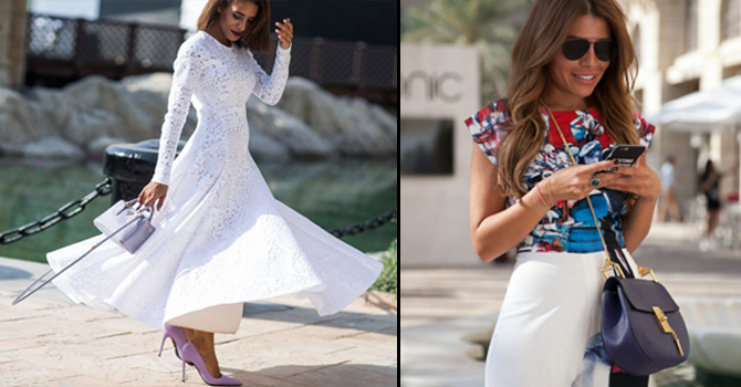 موضة الشارع بالفاشون فورورد بحضور مدونات الموضة العرب