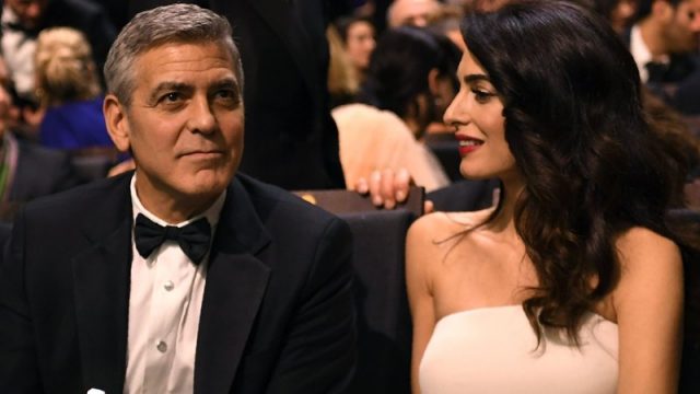 جورج كلوني وزوجته يساهموا في إنقاذ 3000 لاجئ سوري