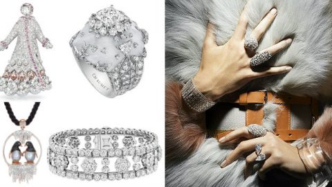 أرقى تصاميم المجوهرات من وحي ثلوج الشتاء