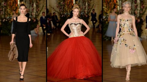 دولتشي آند غابانا ربيع 2015 هوت كوتور من وحي راقصة الباليه