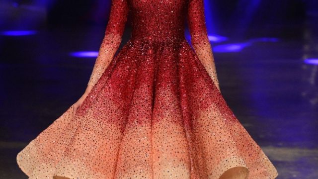 فستان مايكل سينكو منتفخ ربيع 2016