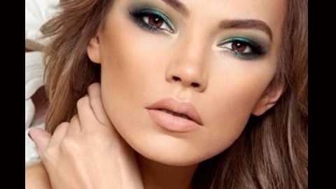 مكياج عيون ترابي ملون من بسام فتوح