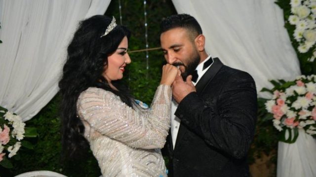 التعليق الأول للفنان أحمد سعد بعد زواجه من سمية الخشاب