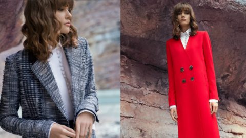 أزياء بوقصة هذا الخريف بخطوط فرنسية ناعمة