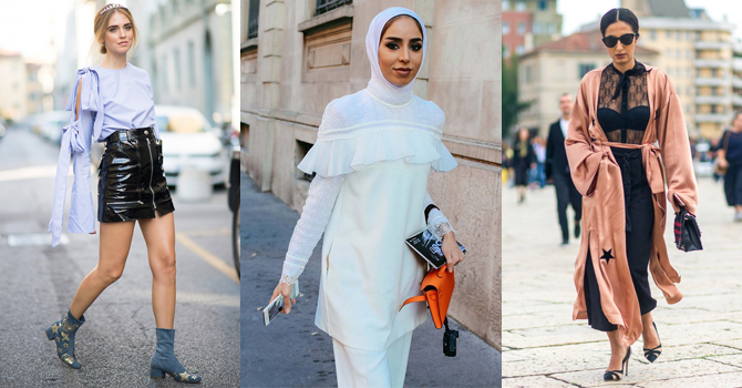 إطلالات سرقت الأضواء بموضة الشارع في ميلانو ربيع 2017