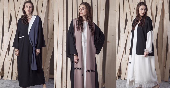 عبائتكِ العصرية شتاء 2016 من Noor The Label