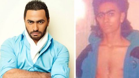 تامر حسني يرد على السخرية من صورته والنجوم تدعمه