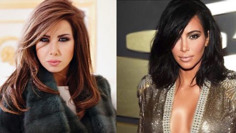 كيم كارداشيان تسير على خطى نانسي عجرم في الأمومة