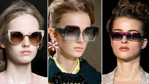 طلتكِ الجريئة بنظارة الشمس الجليتر في الشتاء القادم