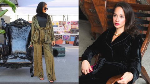 صيحة البيجامة المخملية الأكثر رواجًا بين الفاشينيستا هذا الخريف