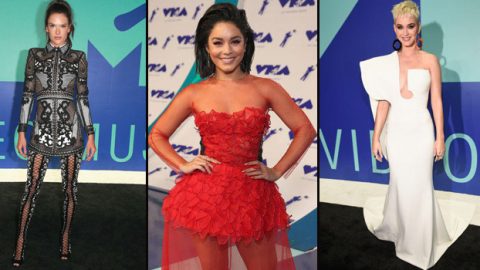 الإطلالات العصرية اختيار نجمات حفل الmtv