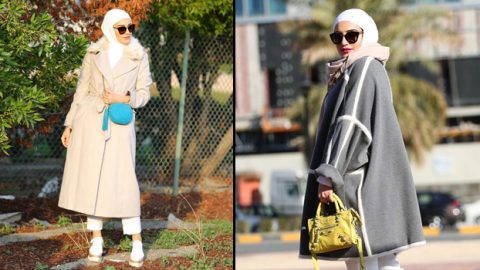 معاطف دلال الدوب تحدث ضجه على أنستقرام