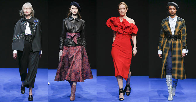 أزياء كلاسيكية بطابع فرنسي شتاء 2018 من Osman