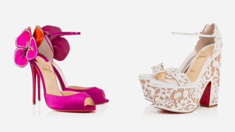 أحذية زفاف غريبة من كريستيان لوبوتان 2015