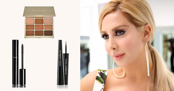 جويل ماردينيان بمكياج عيون عربي جذّاب