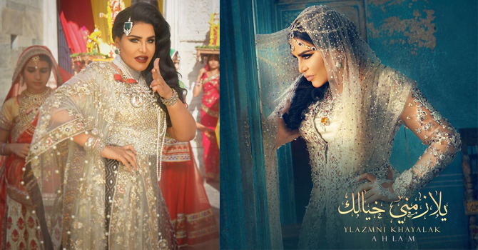 أحلام بالساري الهندي في كليب طلقة