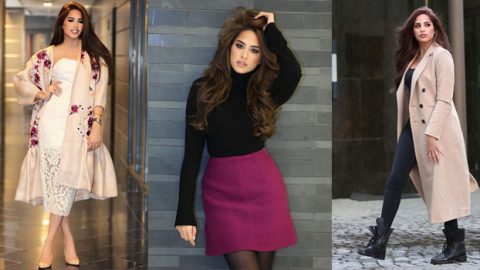 الفاشينيستا الكويتية فوز الفهد الأناقة عنوان طلتها