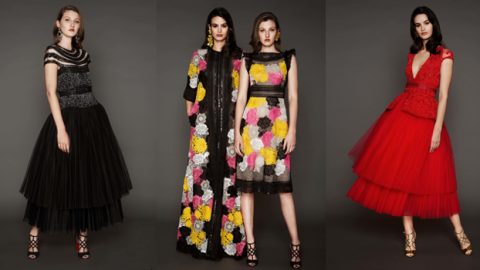 امرأة نعيم خان أكثر شباباً في مجموعتة ما قبل الخريف 2017