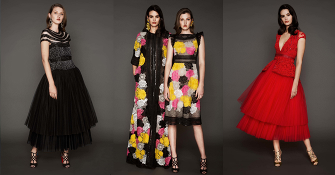 امرأة نعيم خان أكثر شباباً في مجموعتة ما قبل الخريف 2017