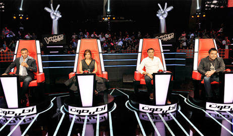 أشتعال النار بين فريق عاصى وكاظم فى برنامج The Voice