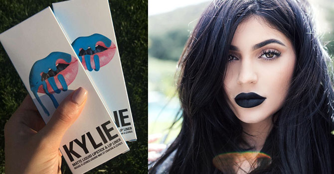 كايلي جينر تضم صيحة حمرة الشفاه الباردة إلى مجموعتها