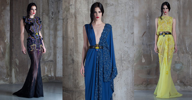 فساتين باسيل سودا ربيع 2016 من وحي الأخطاء الرقمية!