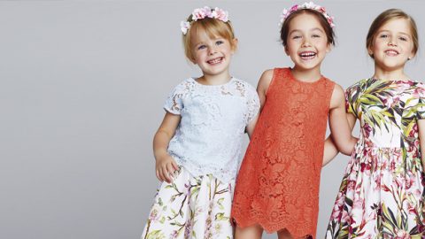 دولتشي أند غابانا ربيع 2014 … أزياء أطفال