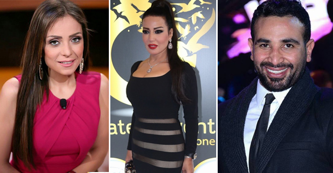 أحمد سعد يُغني لسمية الخشاب .. وريم البارودي تكشف أمر الزواج!