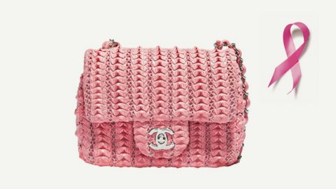 دعمى مرضي سرطان الثدي مع أجمل الحقائب الوردية