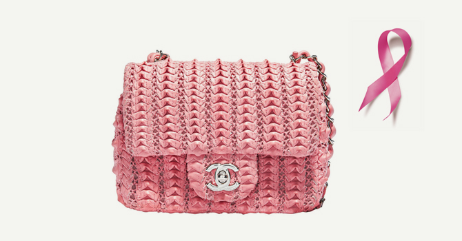 دعمى مرضي سرطان الثدي مع أجمل الحقائب الوردية