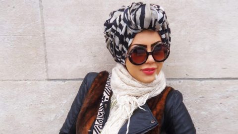 طريقة جديدة لارتداء التوربان الملفوف للمراهقات