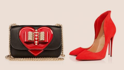 أحذية وحقائب كريستيان لوبوتان لإطلالة عيد الحب 2015