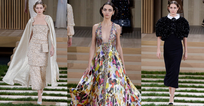 شانيل كوتور ربيع 2016 يستعيد أناقة القرن الماضي