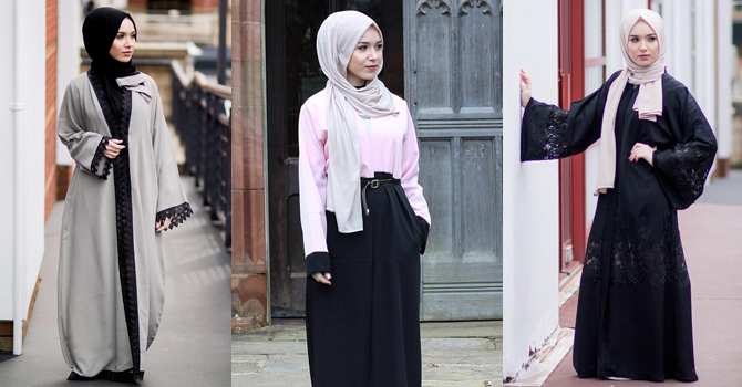 تعلمي طرق تنسيق الأزياء العصرية أسفل العباءة