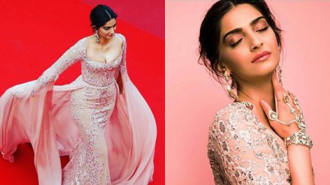 سونام كابور بإطلالة شرقية مبهرة في مهرجان كان 2017