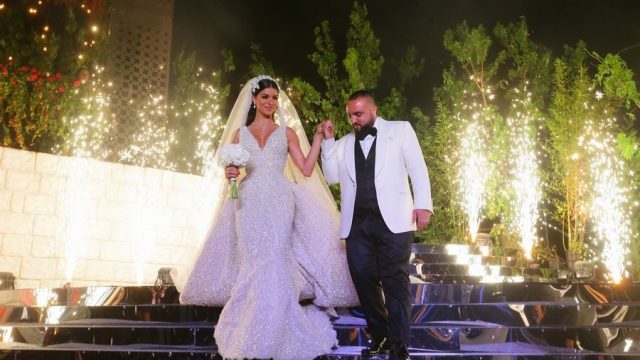 أجمل صور حفل زفاف ريما فقيه ووسام صليبي الأسطوري