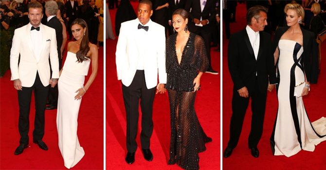 أكثر الثنائيات جاذبية في حفل  Met Gala