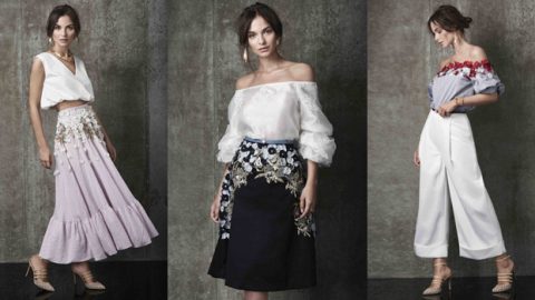 أزياء رزان العزوني ربيع 2017 تتوجها الزهور الناعمة