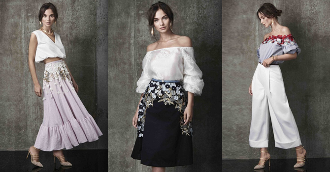 أزياء رزان العزوني ربيع 2017 تتوجها الزهور الناعمة