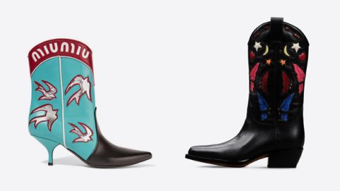 هل تجرؤين على ارتداء بوت الكاوبوي في الربيع ؟