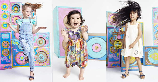 أطفال ستيلا مكارتني ربيع 2016 في رحلة بحرية