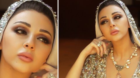 ميريام فارس على خطى ليدي غاغا بغطاء الرأس